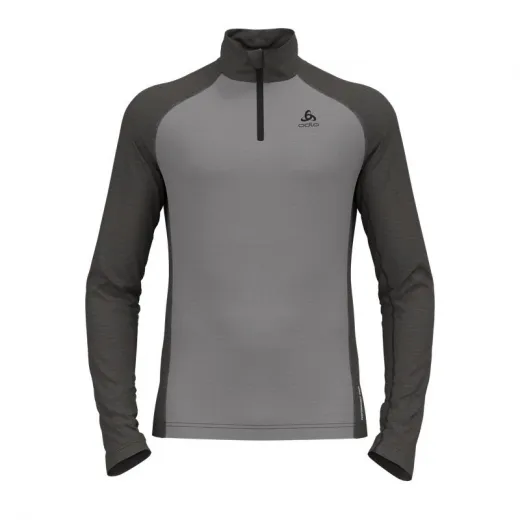 T-shirt natural performance 150 turtle neck grey