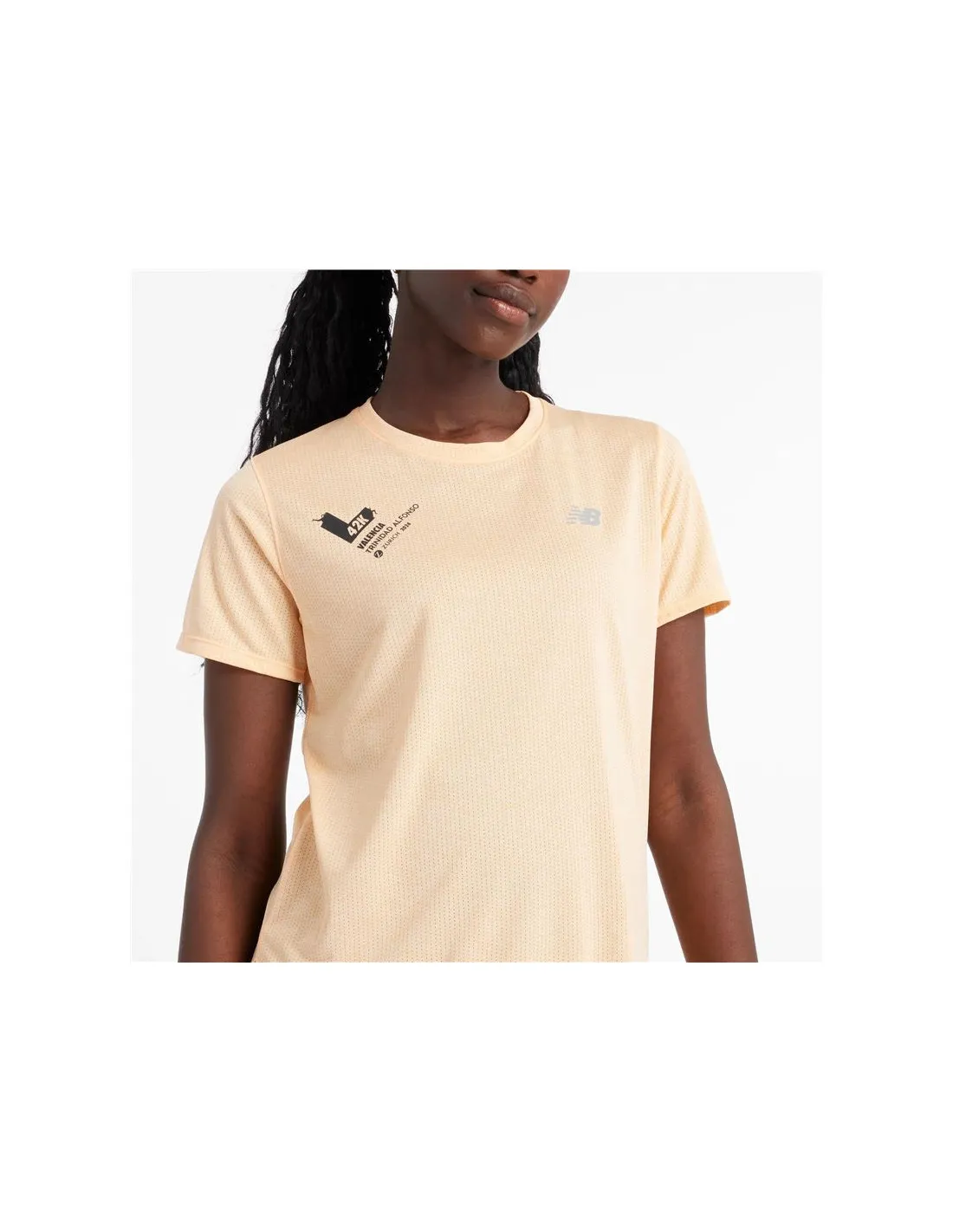 T-shirt New Balance Marathon de Valence Athlétisme Femme