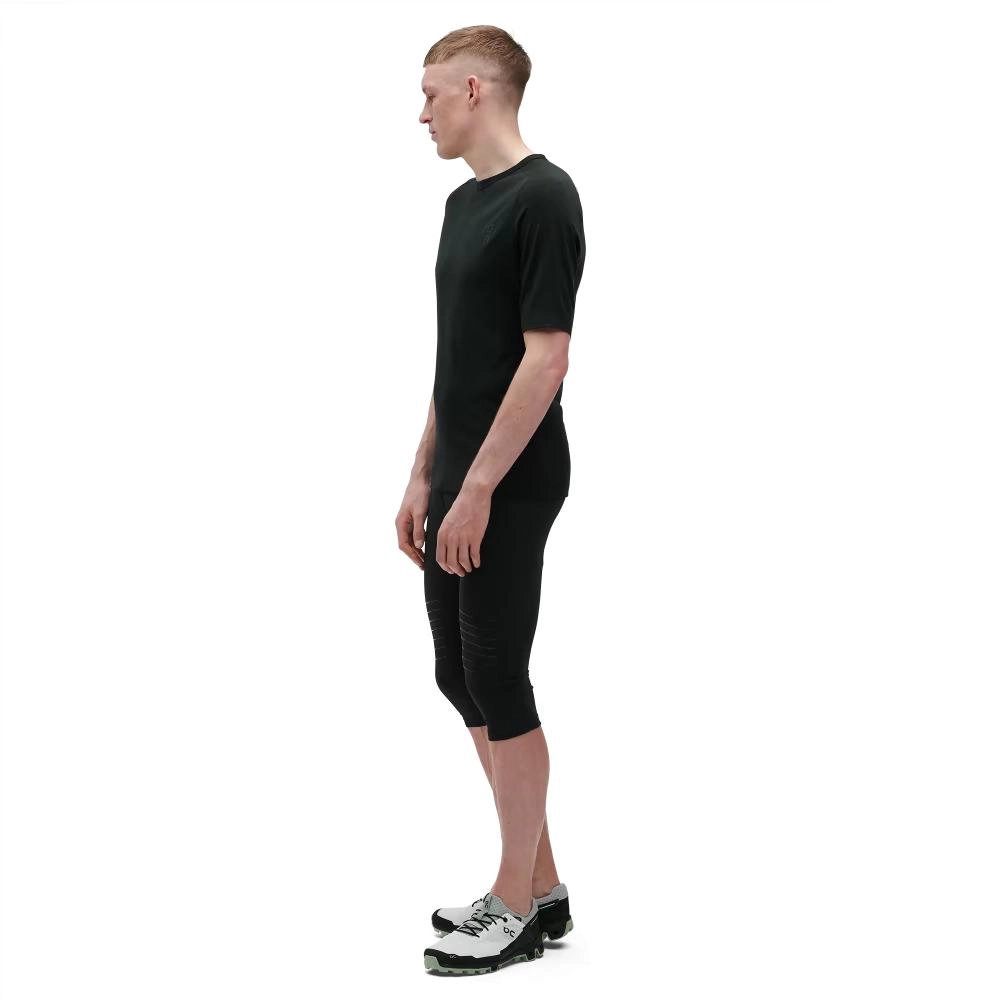 T-shirt On Running Homme Merino Black