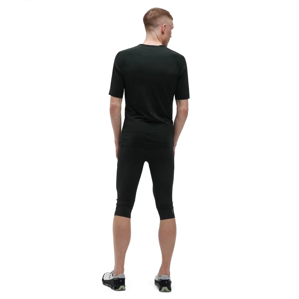 T-shirt On Running Homme Merino Black