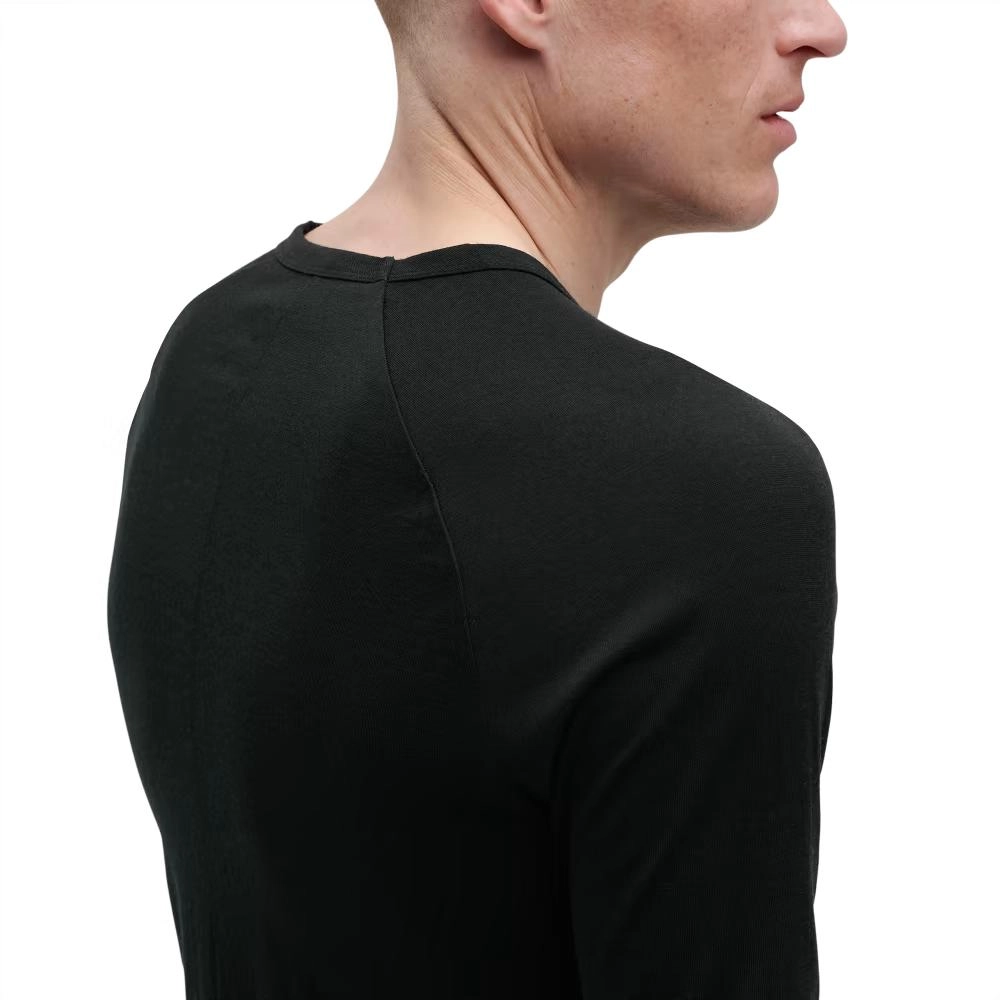 T-shirt On Running Homme Merino Black