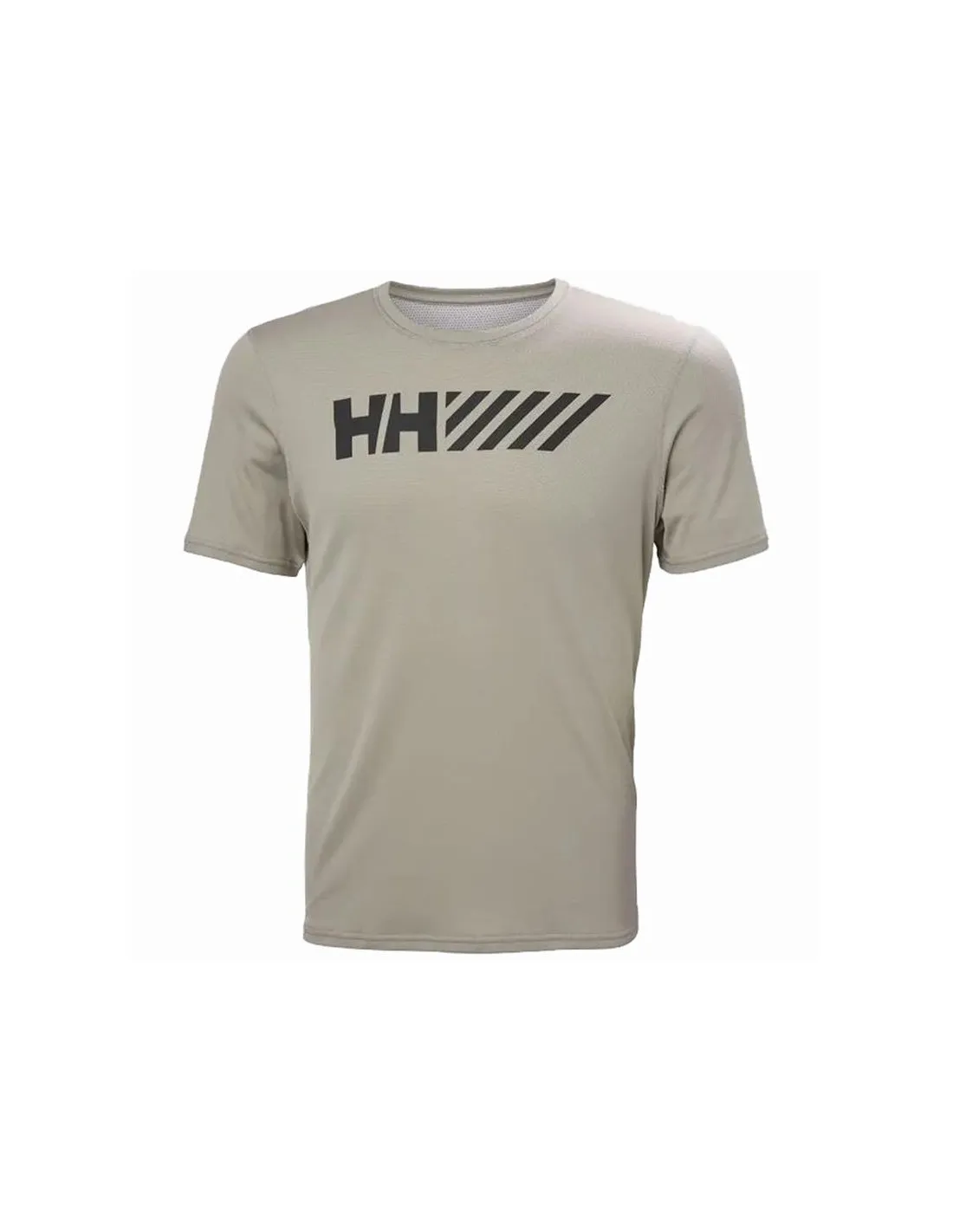 T-shirt par Fitness Helly Hansen Lifa Tech Graphic Homme Brun grisâtre