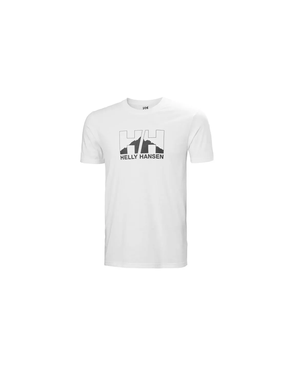 T-shirt par Montagne Helly Hansen Nord Graphic Homme White