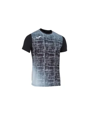 T-shirt Running Homme Manches courtes de Elite VIII Noir