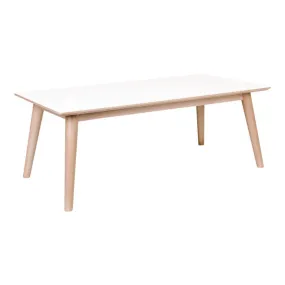 Table Basse Scandinave Blanche LONE | Table basse 3 SUISSES