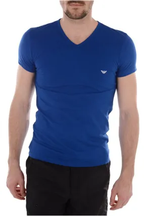 Tee shirt Emporio Armani Homme manches courtes 5P712 03833 bleu roi