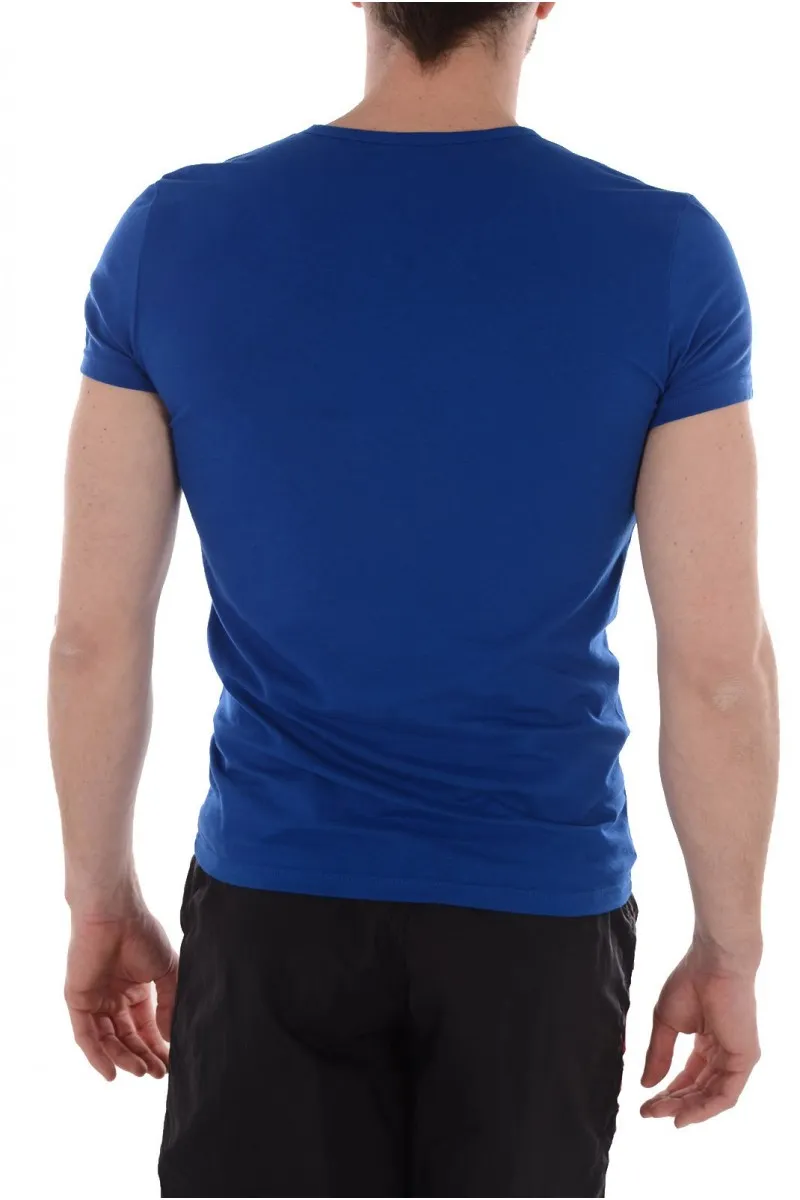 Tee shirt Emporio Armani Homme manches courtes 5P712 03833 bleu roi