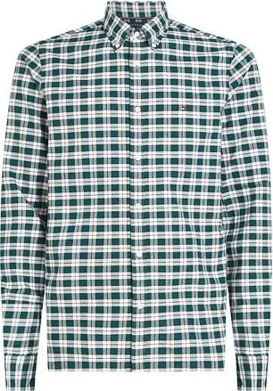 Tommy Hilfiger Chemise Oxford A Carreaux Vert MW0MW36819-0N1