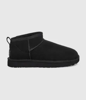 UGG Partager  Boots Classic Ultra Mini Unisexe Black  