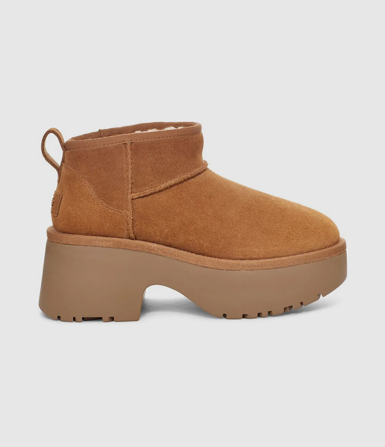 UGG Partager  Boots Ultra Mini New Height Chestnut  