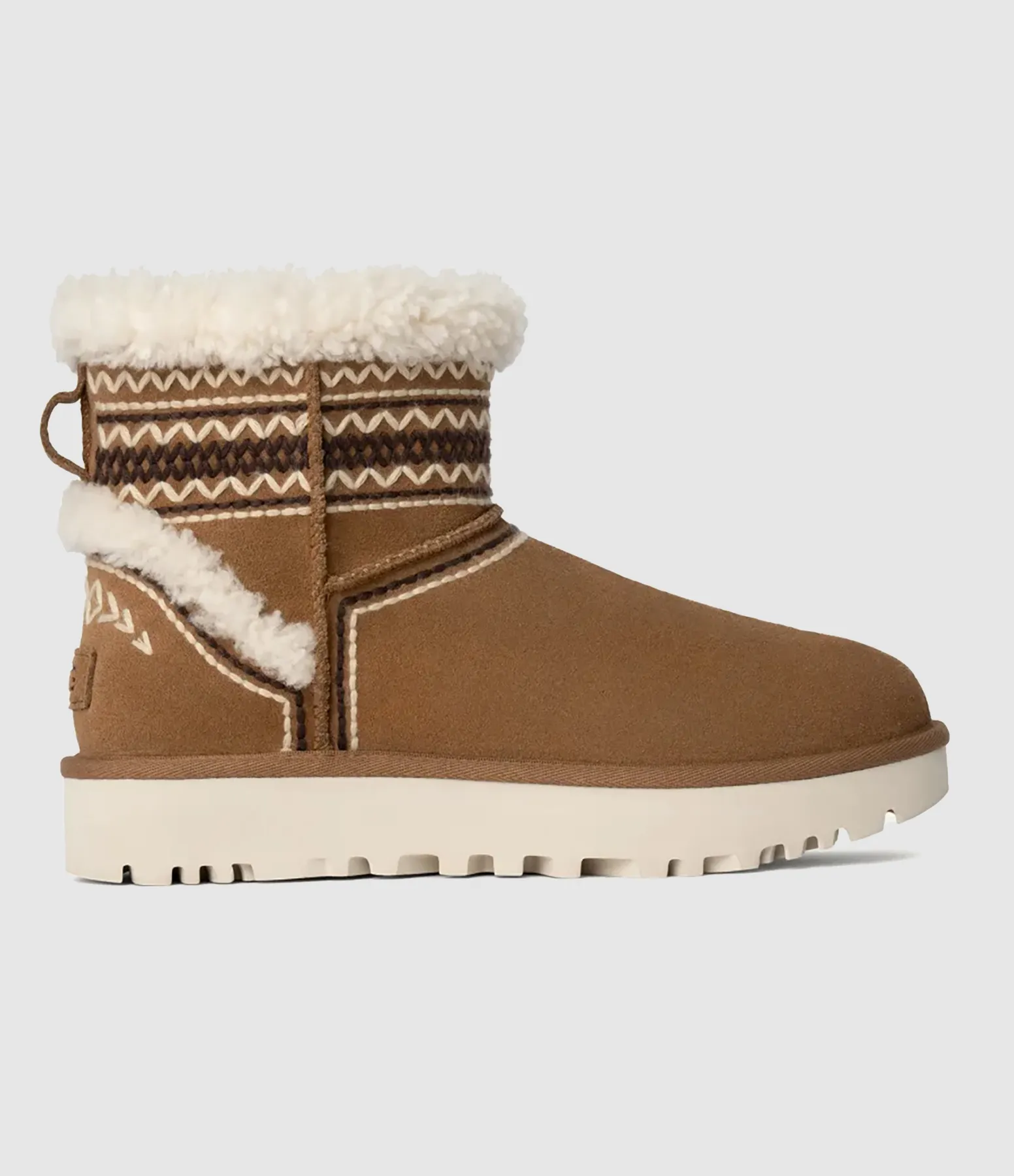 UGG Partager  Bottines Classic Mini Antherson Chestnut  