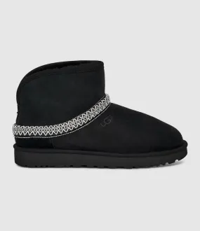 UGG Partager  Bottines Classic Mini Crescent Black  