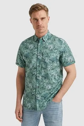 Vanguard Chemise Short Sleeve impression Vert VSIS2404258-91