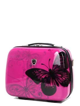 Vanity case Madisson Yokohama 3  34 cm Fuchsia  16820VPink  