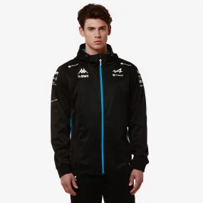 Veste  Capuche Adrafi BWT Alpine F1 Team 2024 Noir Homme