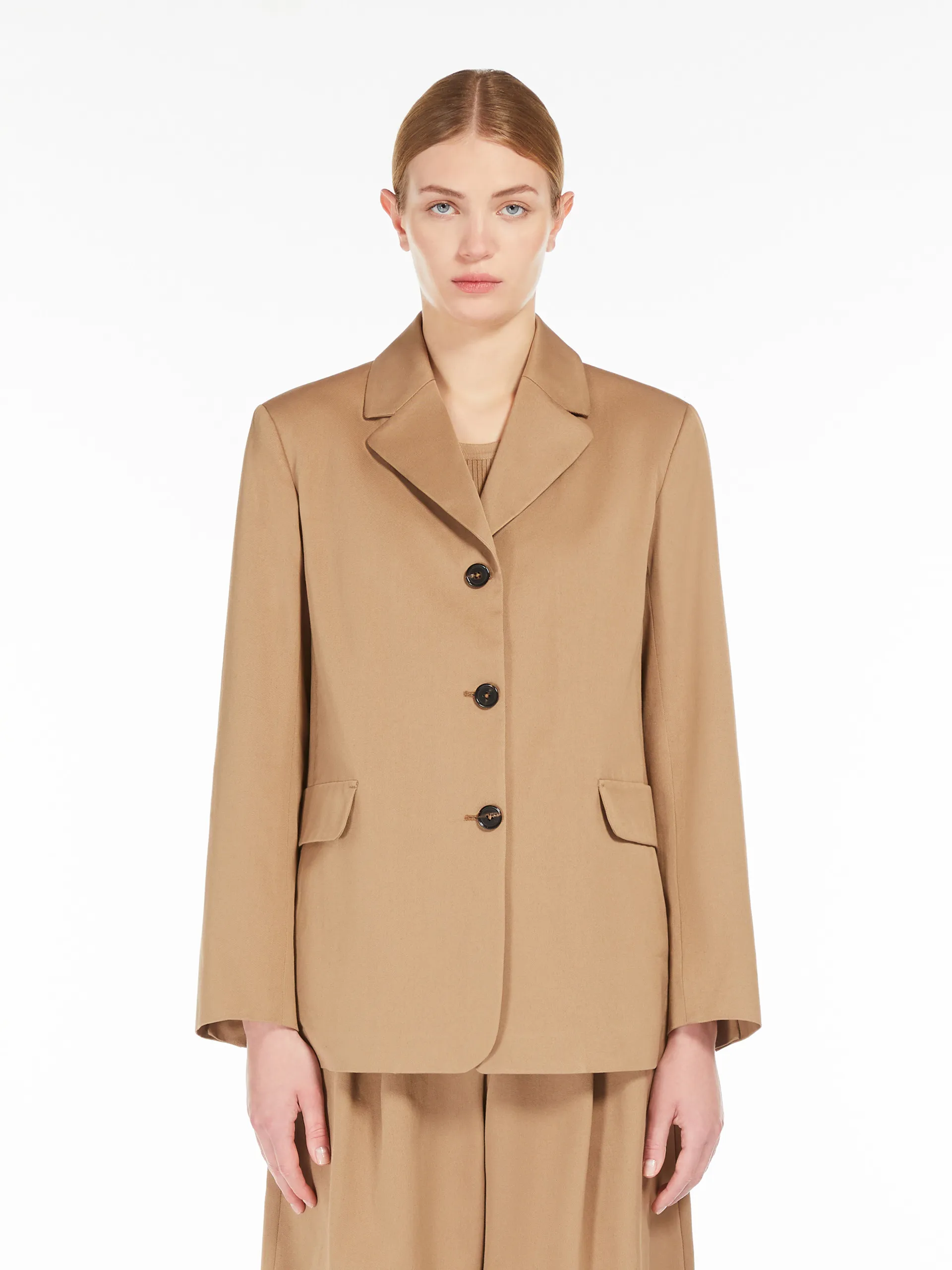 Veste en gabardine de coton