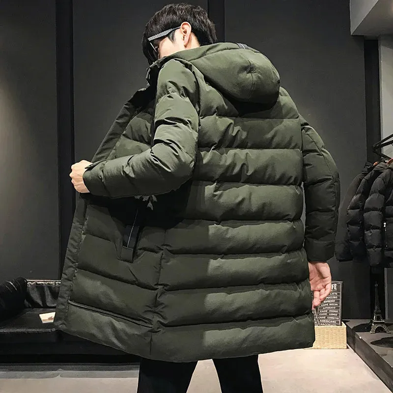 Veste Longue d'Hiver pour Hommes