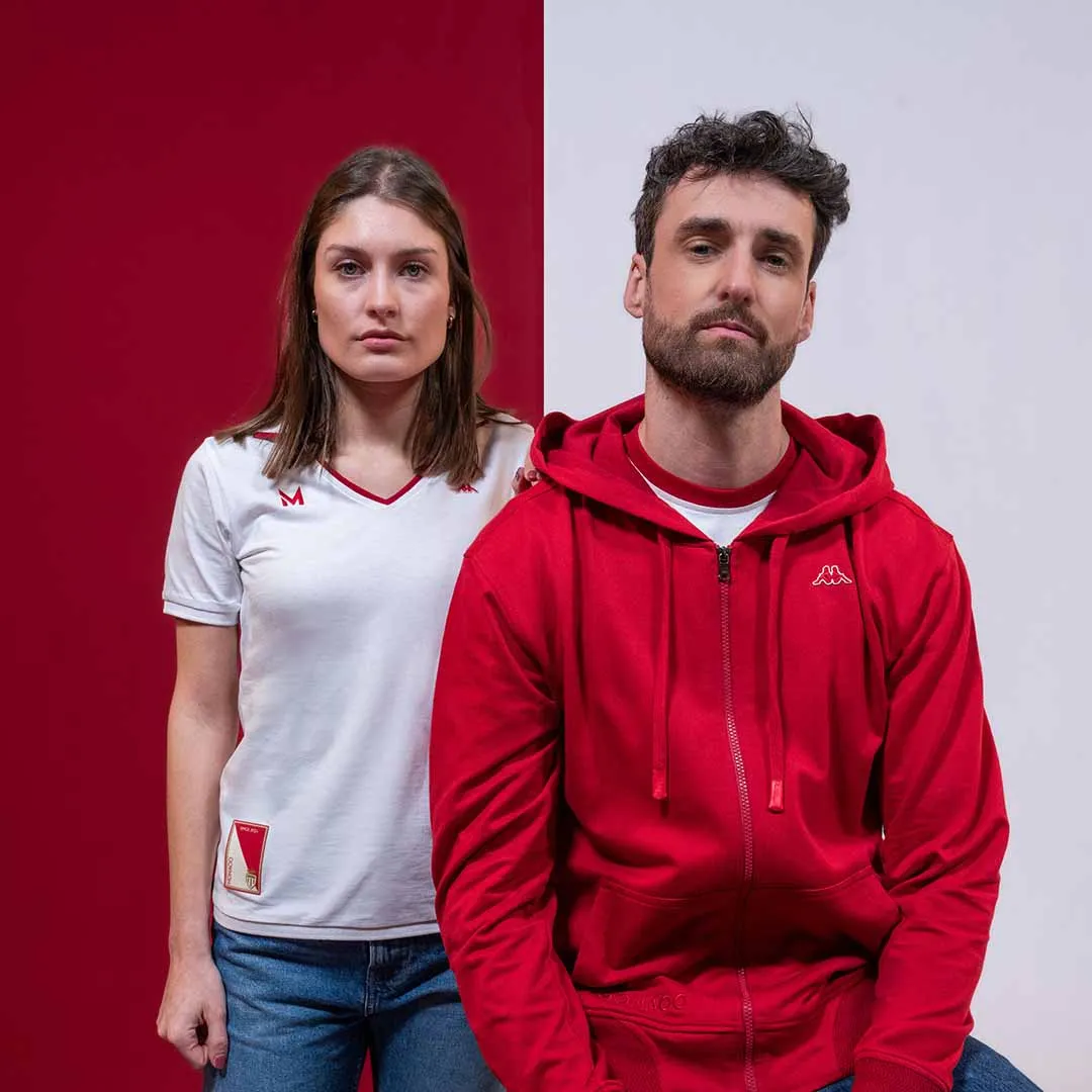 Veste Tanaros Robe di Kappa - AS Monaco 2024 Rouge Unisexe