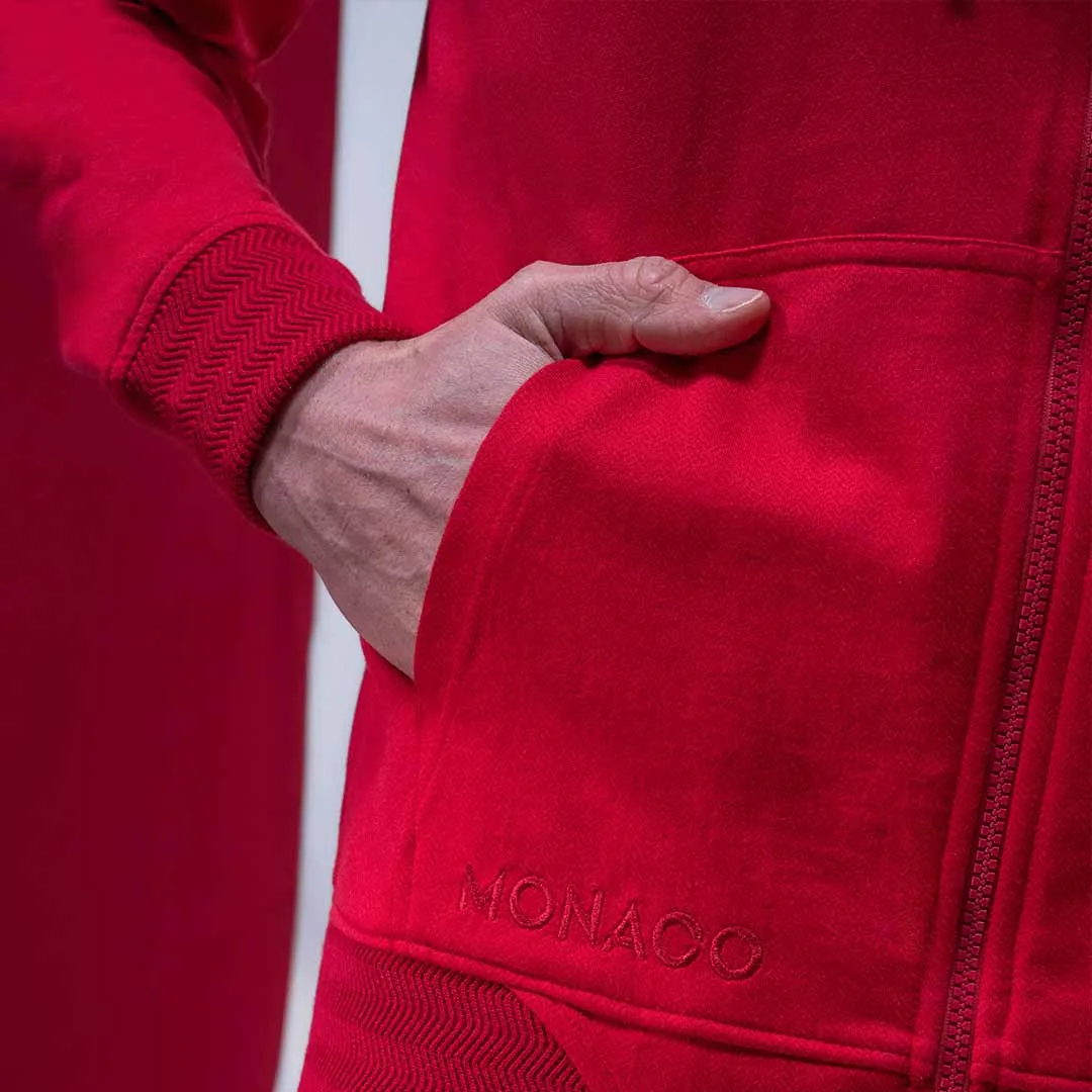 Veste Tanaros Robe di Kappa - AS Monaco 2024 Rouge Unisexe