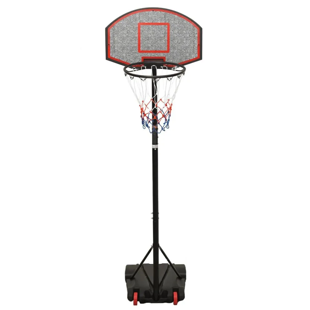 vidaXL Support de basket-ball Noir 216-250 cm Polyéthylène | vidaxl-fr