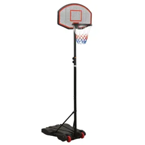 vidaXL Support de basket-ball Noir 216-250 cm Polyéthylène | vidaxl-fr