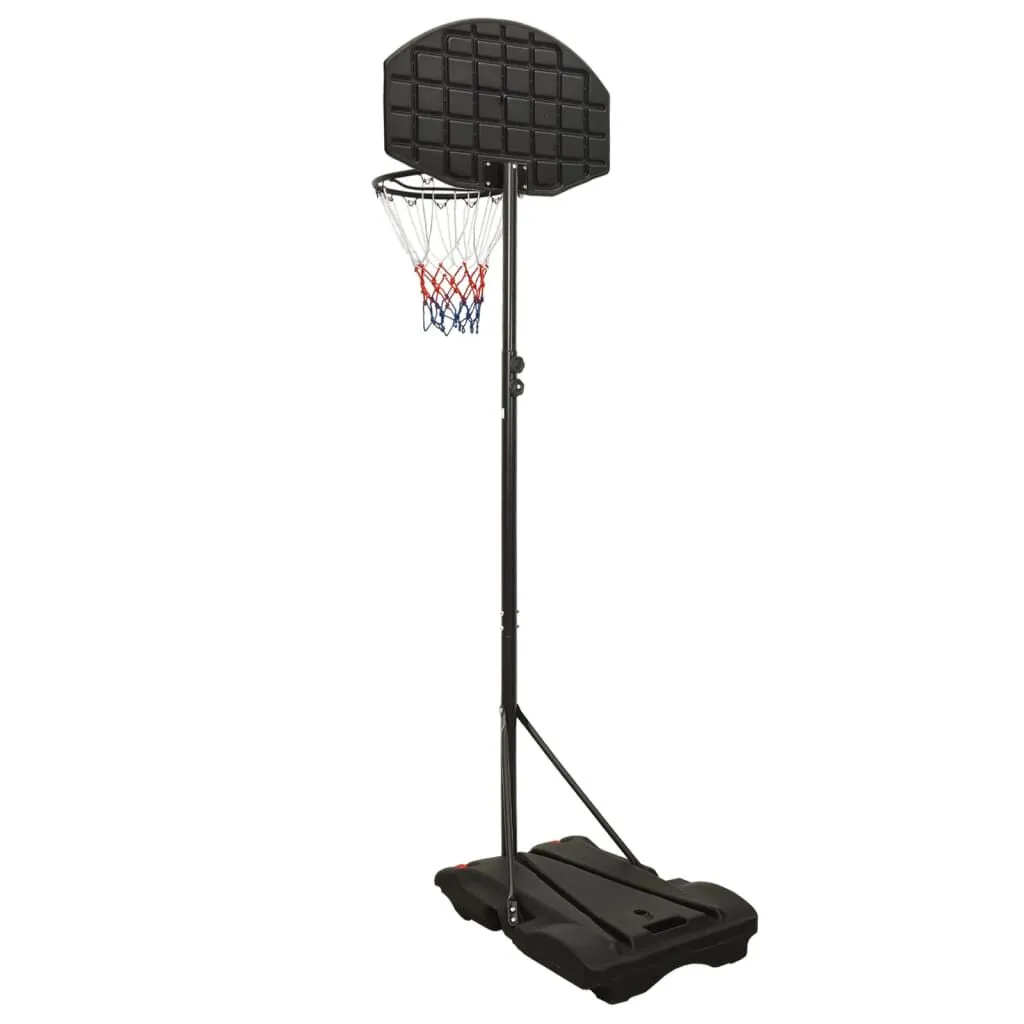 vidaXL Support de basket-ball Noir 216-250 cm Polyéthylène | vidaxl-fr