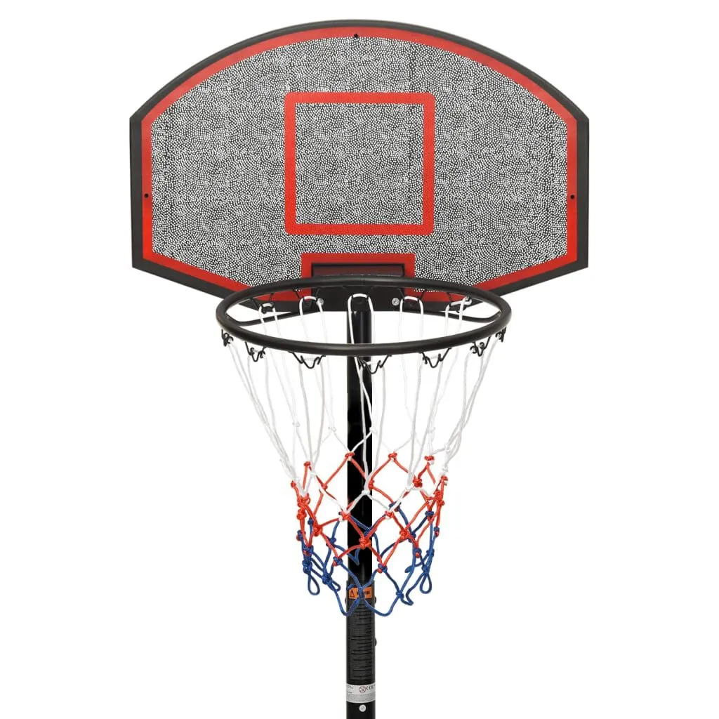 vidaXL Support de basket-ball Noir 216-250 cm Polyéthylène | vidaxl-fr