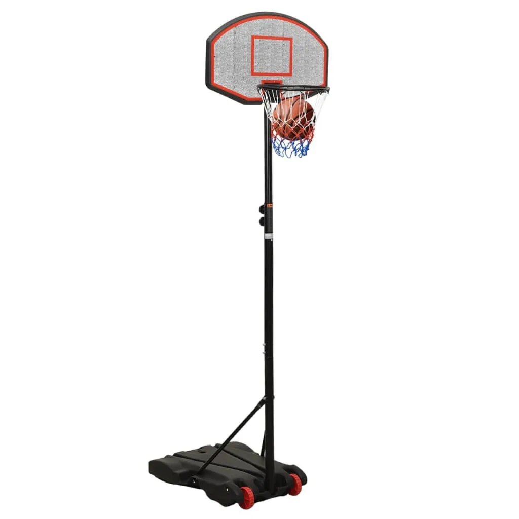 vidaXL Support de basket-ball Noir 216-250 cm Polyéthylène | vidaxl-fr